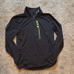 Under Armour zip running top. Women’s small
